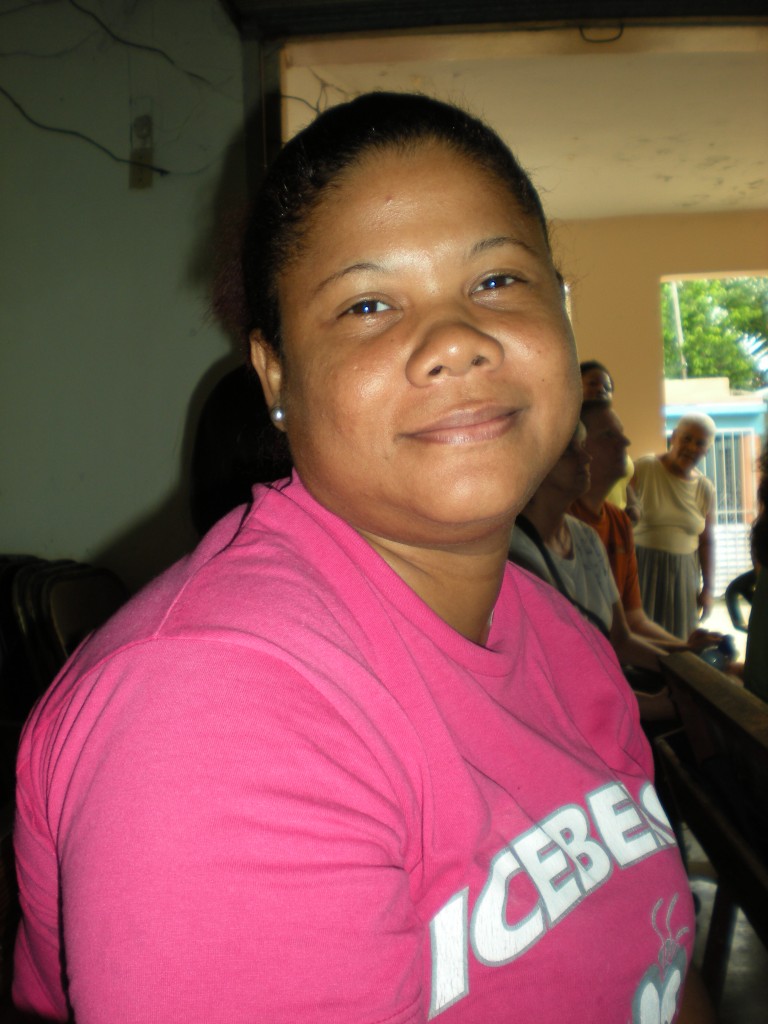 Tania is excited to begin the loan process